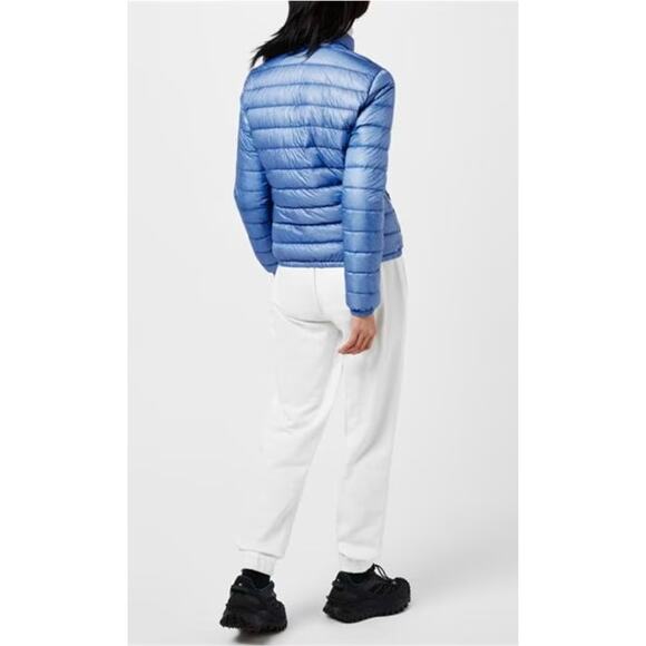 Moncler Puffer Archivio DNA Lans Down Jacket in Blue - Picture 12 of 16